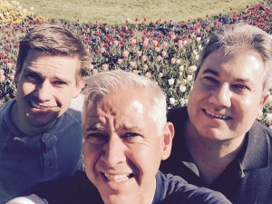 Two good friends in the business, Matt Jones and Mike Nunnery