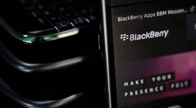 BlackBerry’s Software Growth Takes Hold as Smartphone Sales Fall
