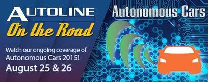 Detroit Report: McElroy broadcasting from Autonomous Cars 2015
