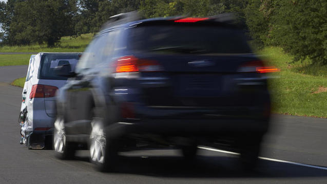 Automakers vow to put the brakes on rear-end collisions